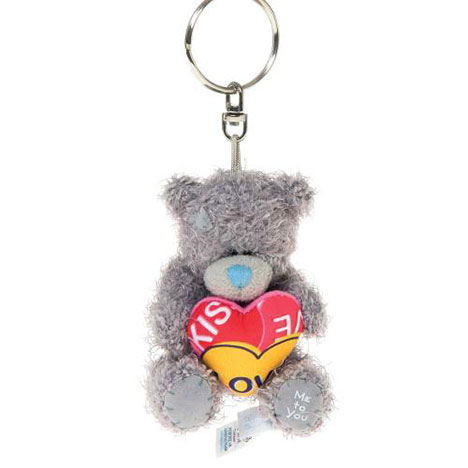 3" Love Hearts Me to You Bear Keyring £3.00